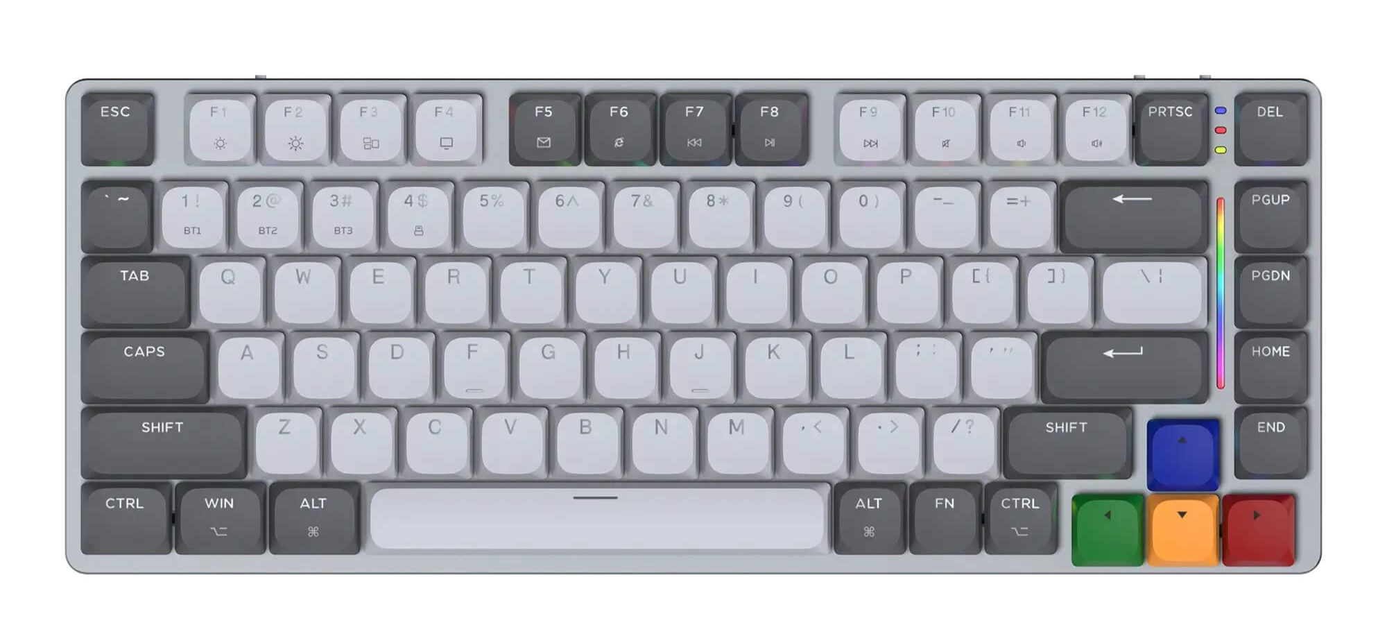 Fantech Super MaxFit Air83 Wireless Low Profile Mechanical SNES Keyboard Fantech Super MaxFit Air83 Wireless Low Profile Mechanical SNES Keyboard